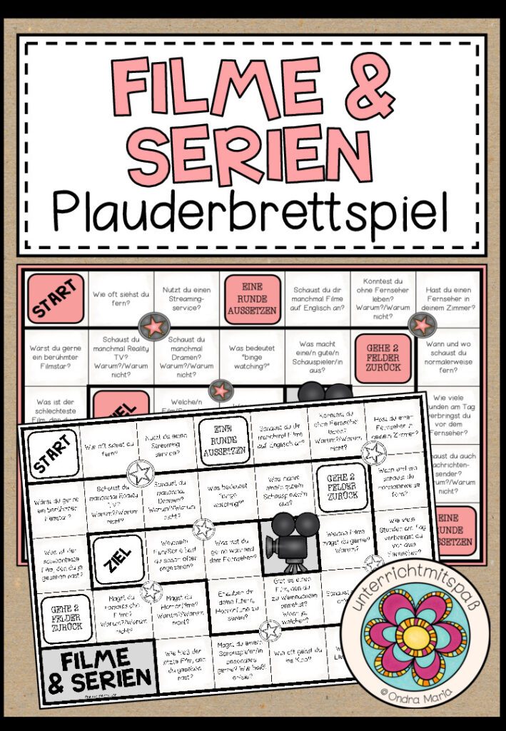 FILME, SERIEN & FERNSEHEN – Plauderbrettspiel