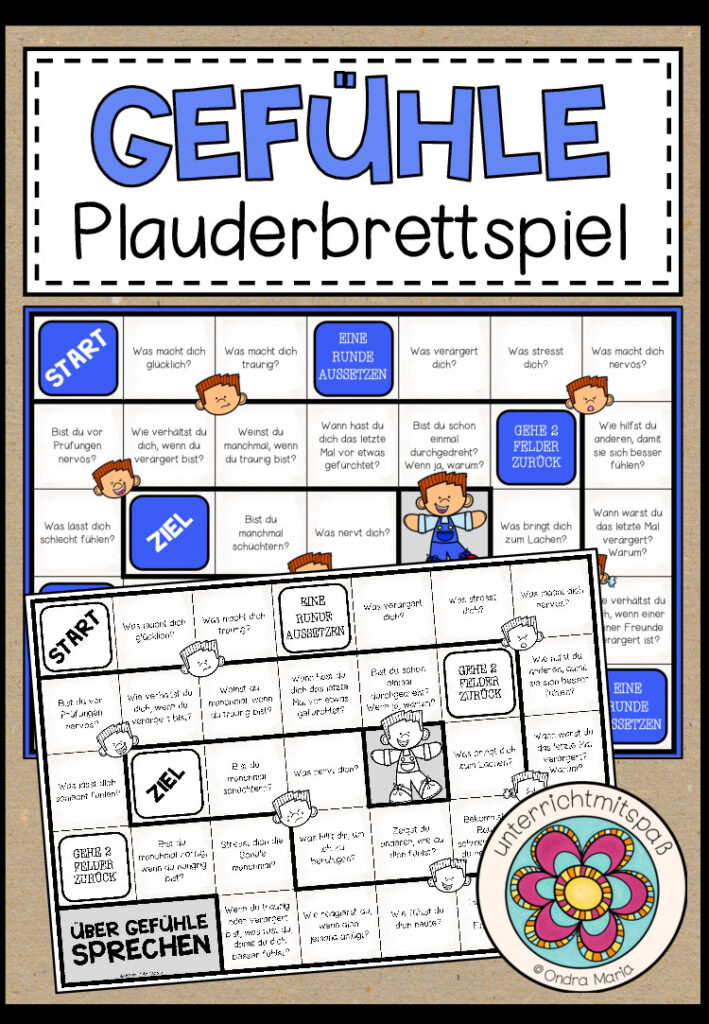 GEFÜHLE – Plauderbrettspiel