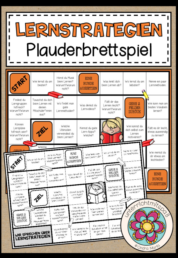 LERNSTRATEGIEN – Plauderbrettspiel
