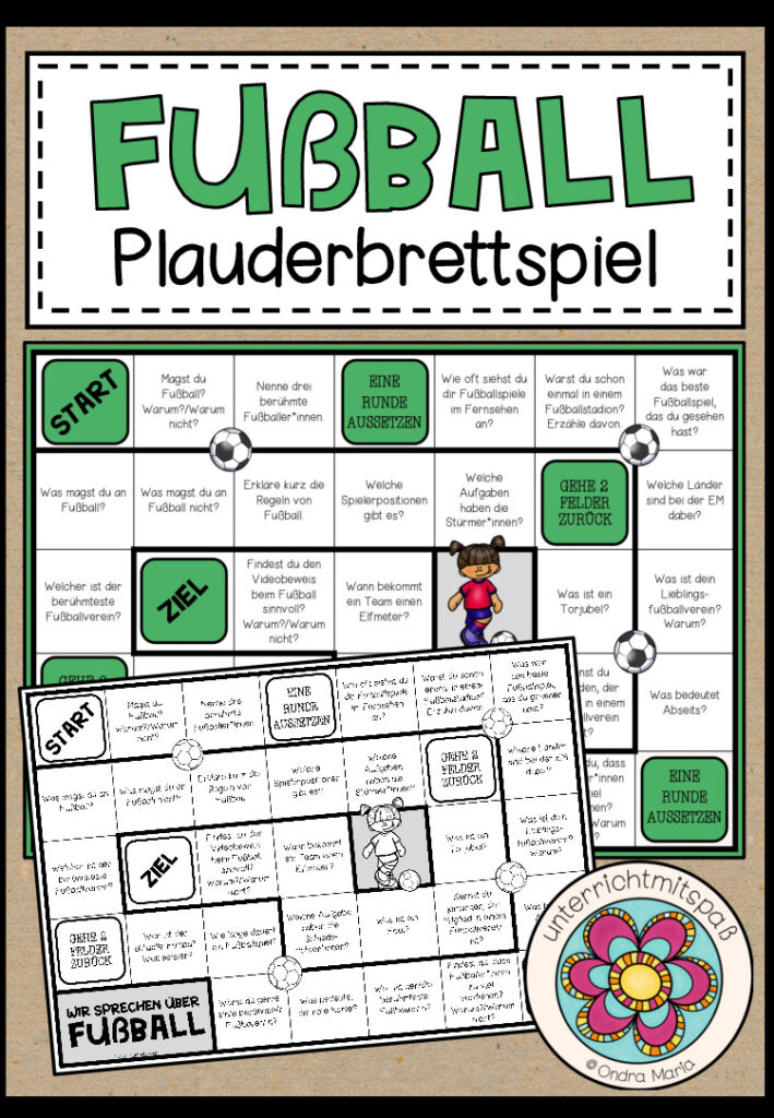 FUßBALL – Plauderbrettspiel
