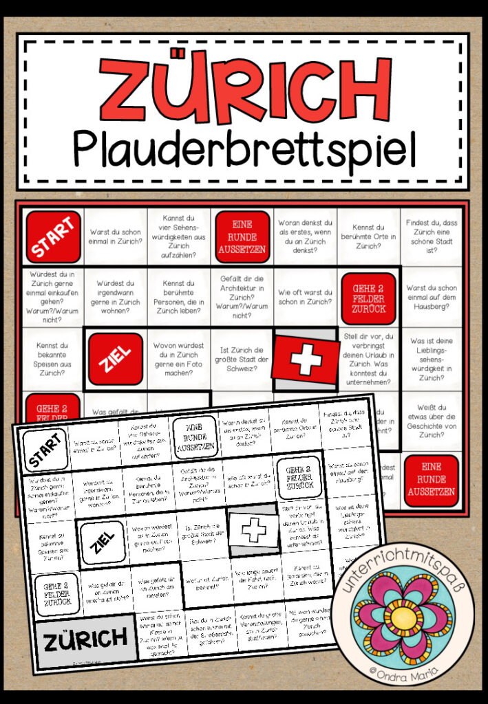ZÜRICH – Plauderbrettspiel