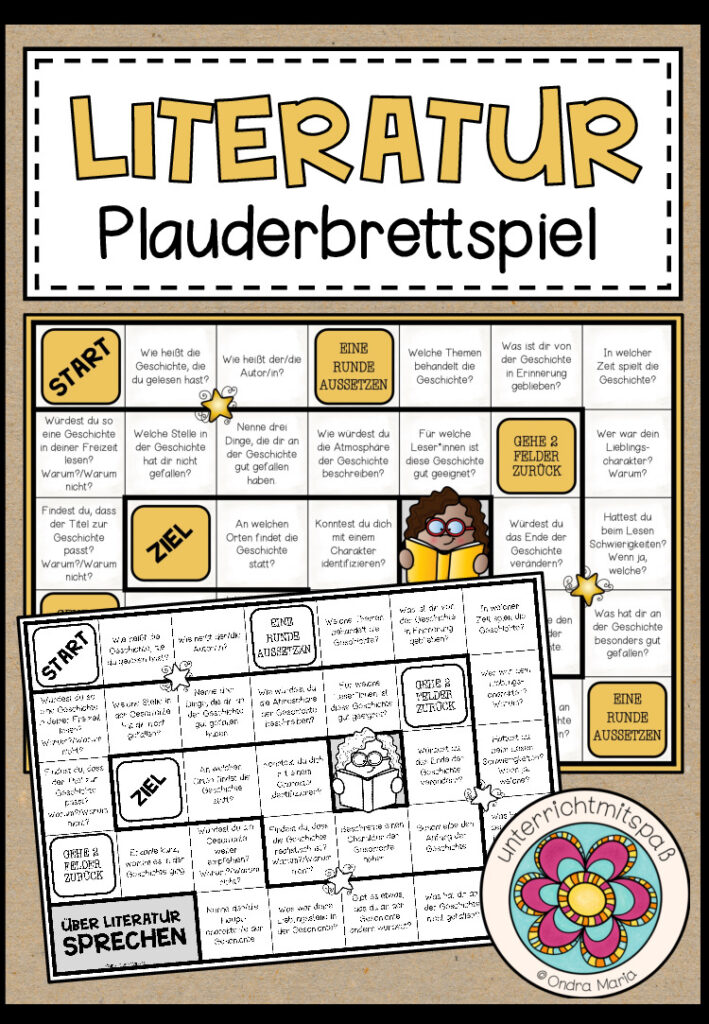 LITERATUR – Plauderbrettspiel