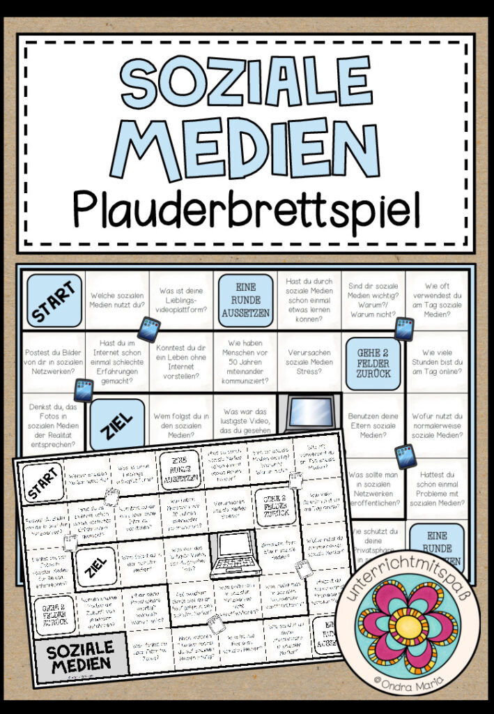 SOZIALE MEDIEN – Plauderbrettspiel