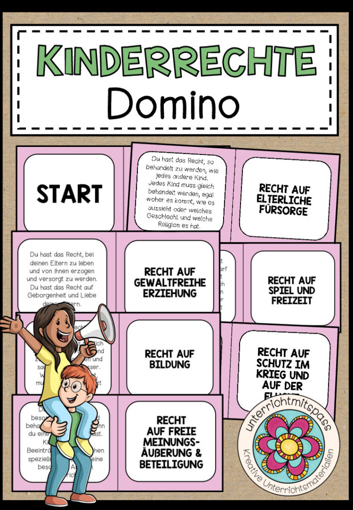 Kinderrechte – Domino