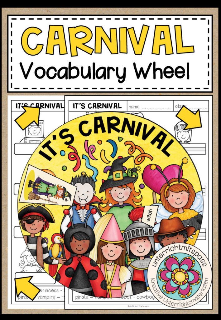CARNIVAL – Vocabulary Wheel