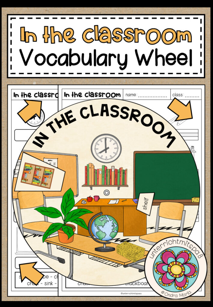 IN THE CLASSROOM – Vocabulary Wheel