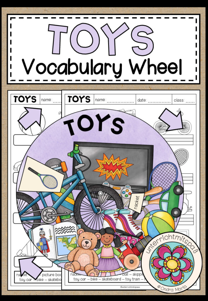 TOYS – Vocabulary Wheel