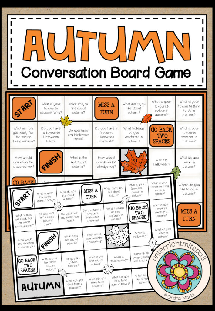AUTUMN – Conversation Board Game