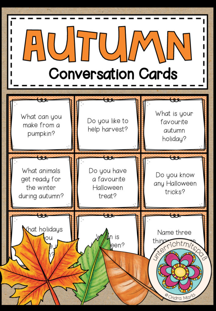 AUTUMN – Conversation Cards