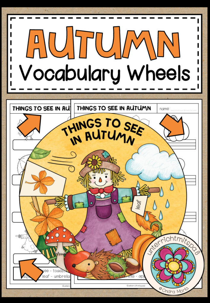 AUTUMN – Vocabulary Wheel