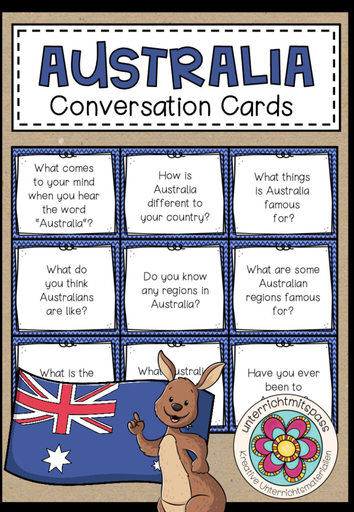 AUSTRALIA – Conversation Cards