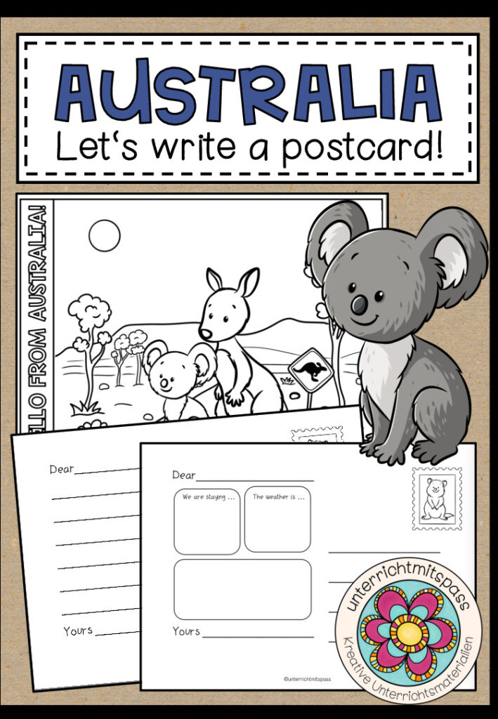 AUSTRALIA – Let’s write a postcard!