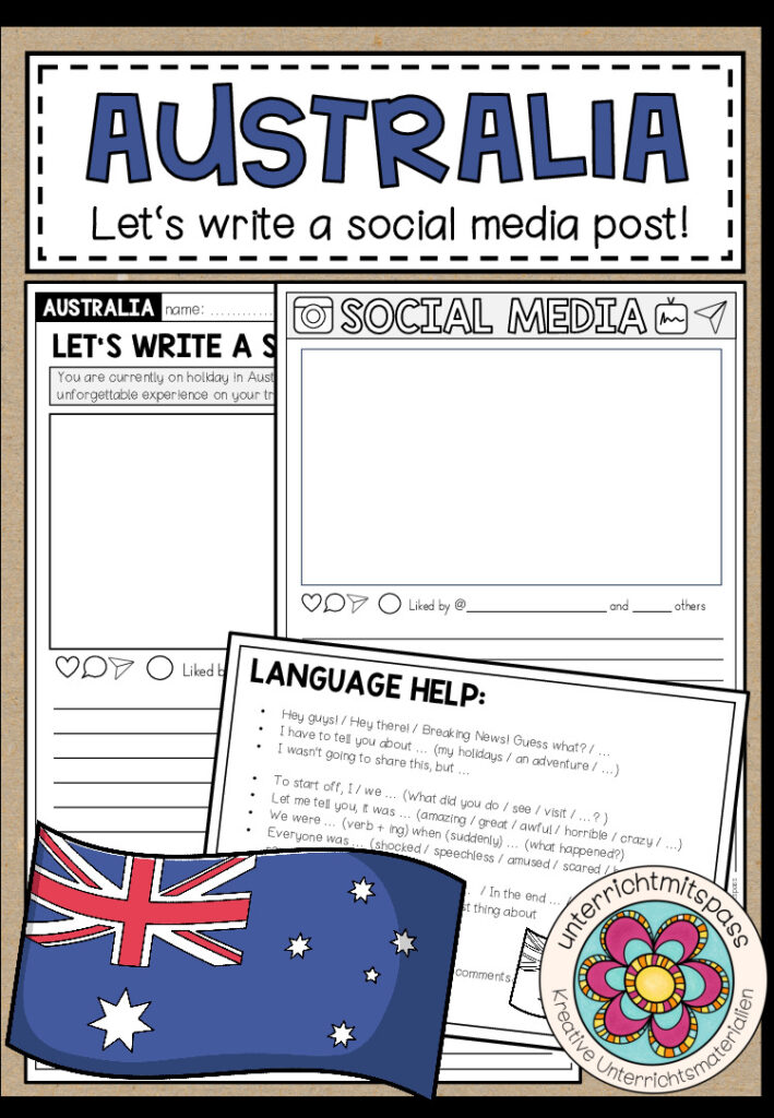 AUSTRALIA – Let’s write a social media post!