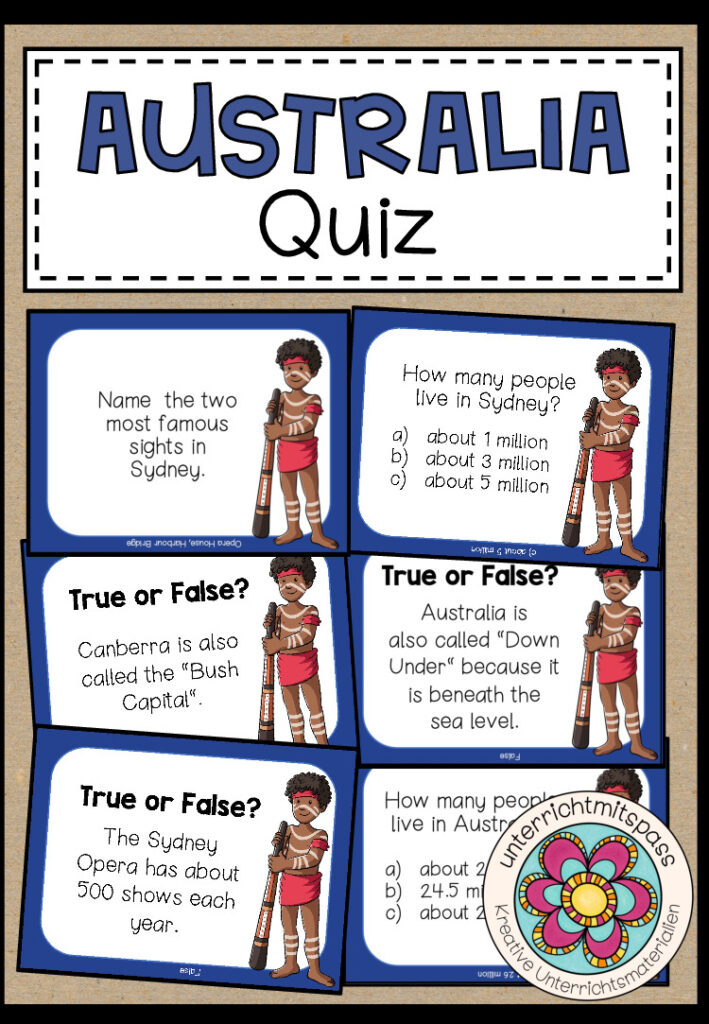 AUSTRALIA – Quiz