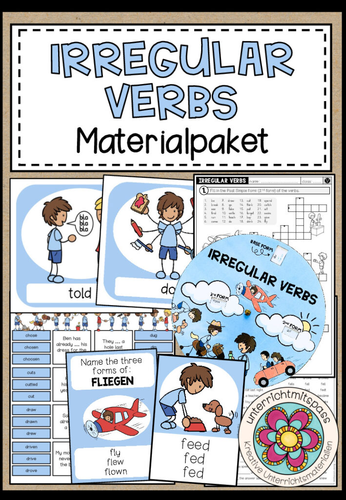 IRREGULAR VERBS – MATERIALPAKET