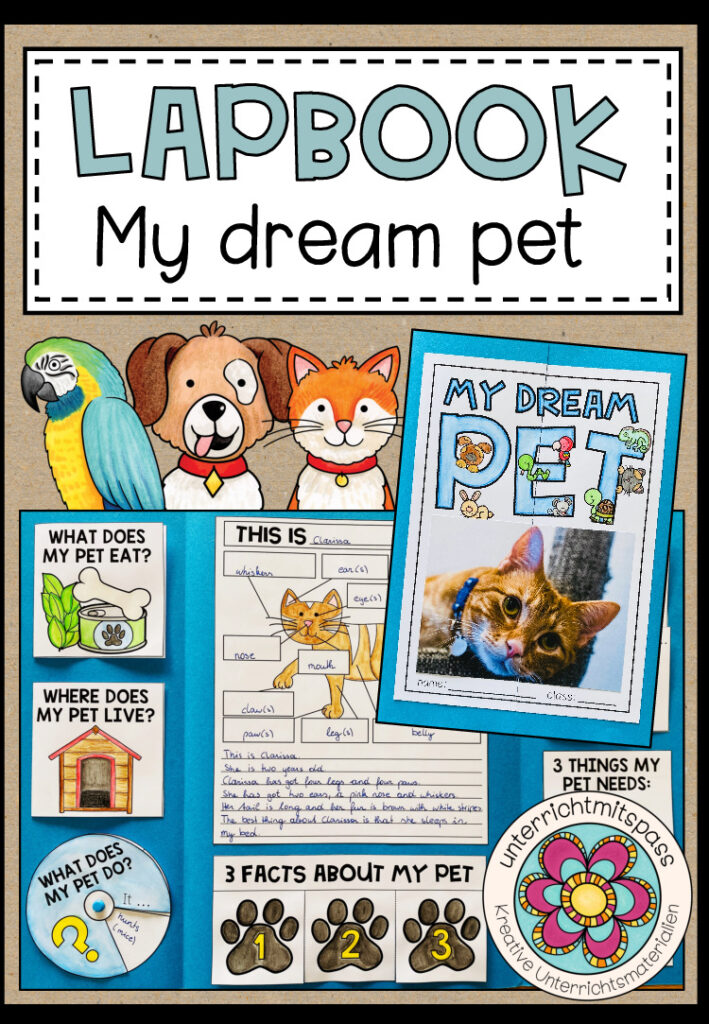 MY DREAM PET – Lapbook (4./5. Schulstufe)