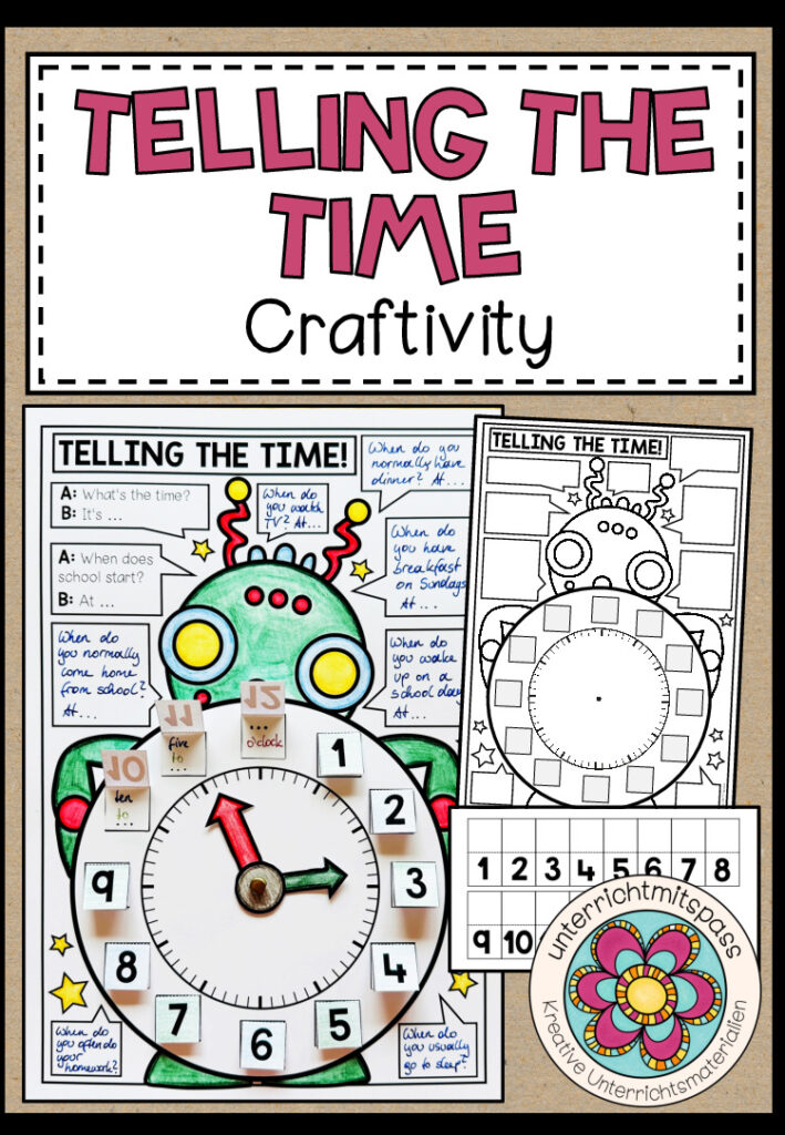 Telling the time – Craftivity