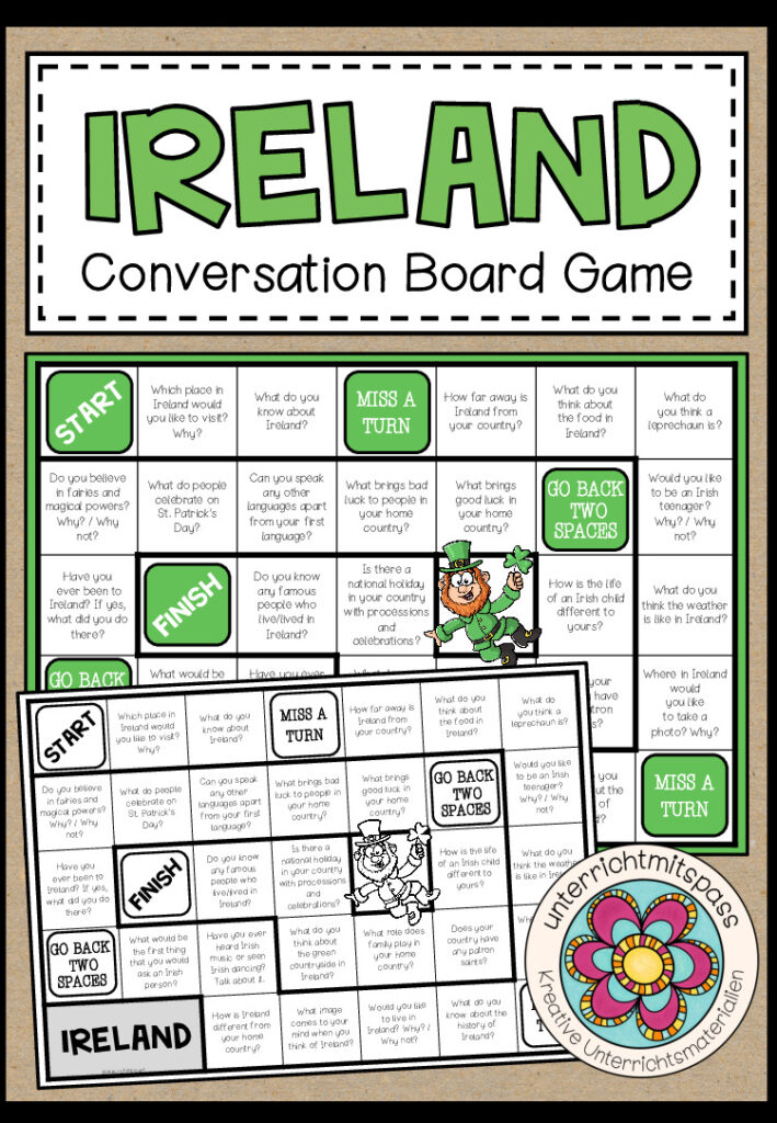 IRELAND – Conversation Board Game