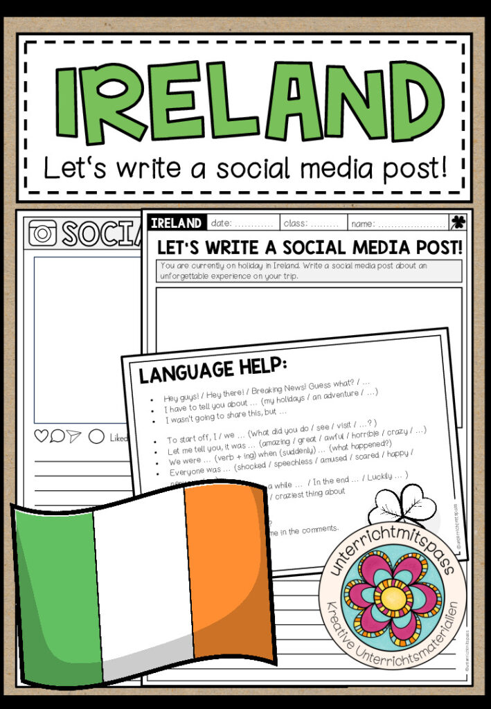 IRELAND – Let’s write a social media post!