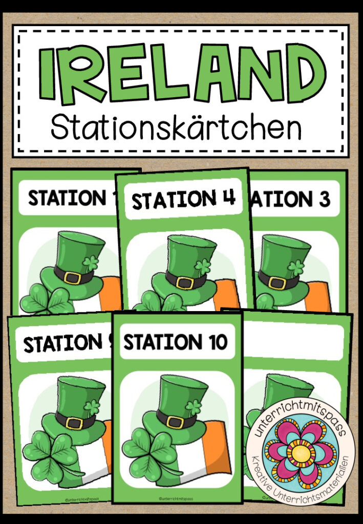 IRELAND – Stationenkarten