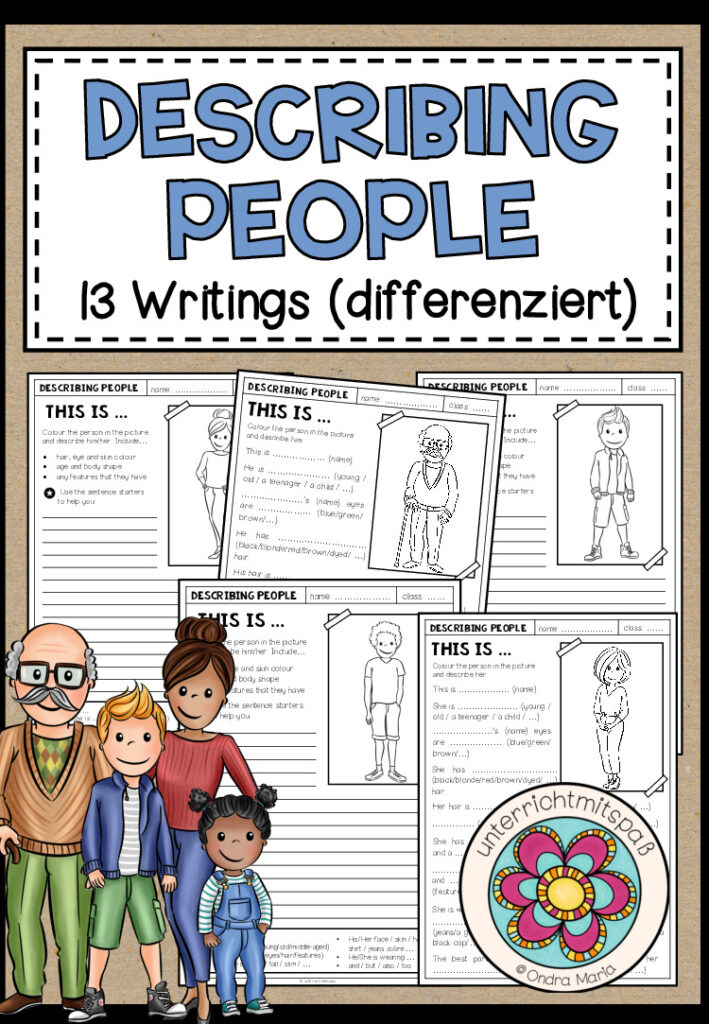 DESCRIBING PEOPLE – Writings (2-fach differenziert)