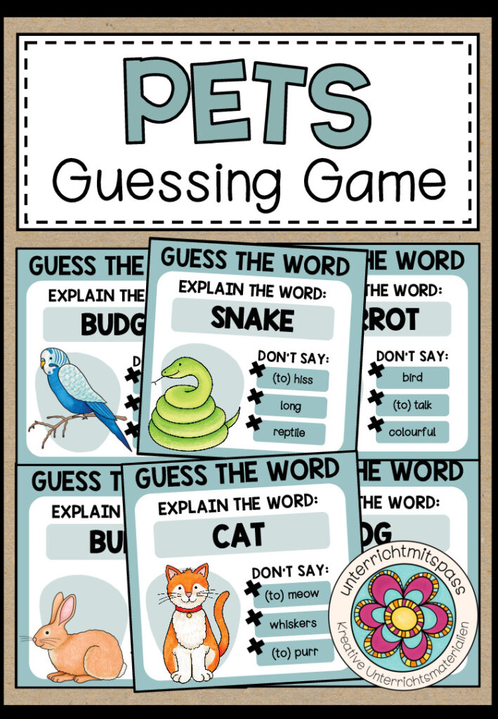 PETS – Guess the word