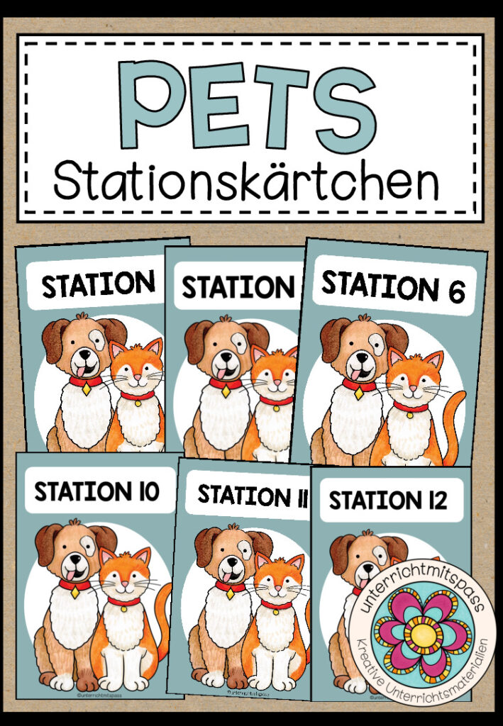 PETS – Stationskärtchen