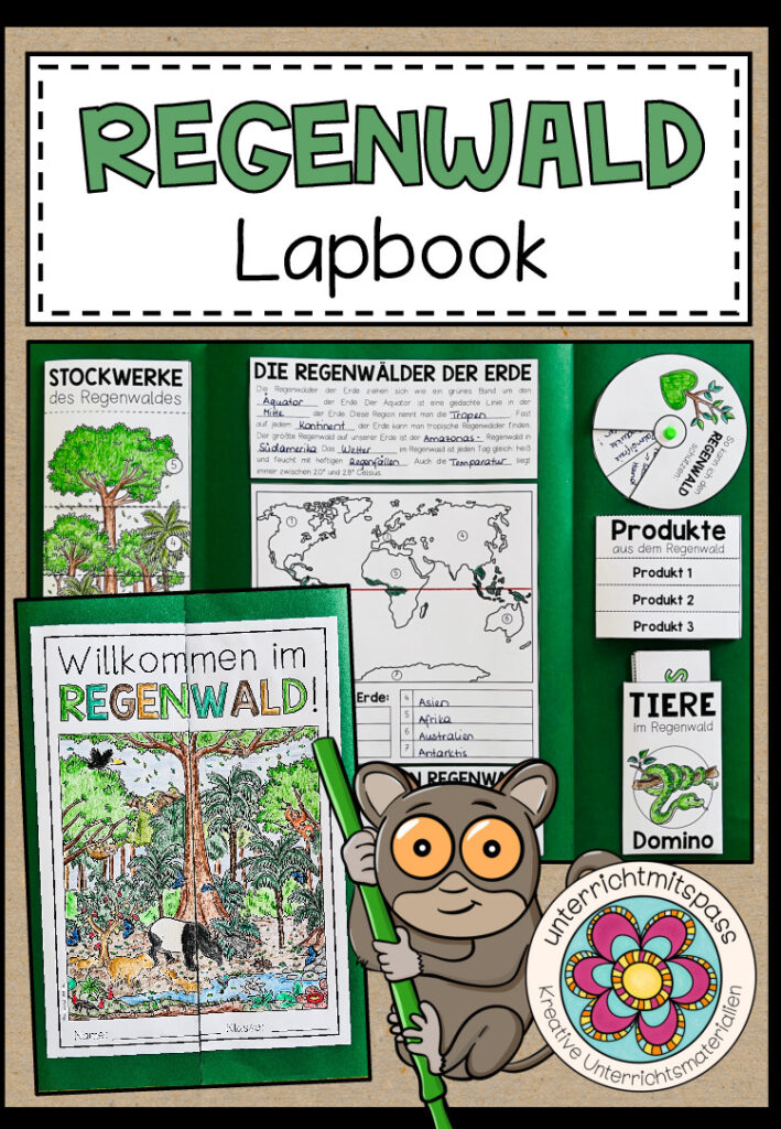 REGENWALD – Lapbook