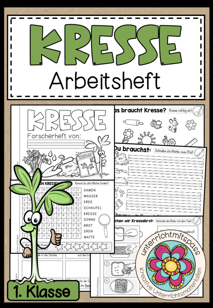KRESSE SÄEN – Arbeitsheft (1.-2. Klasse)