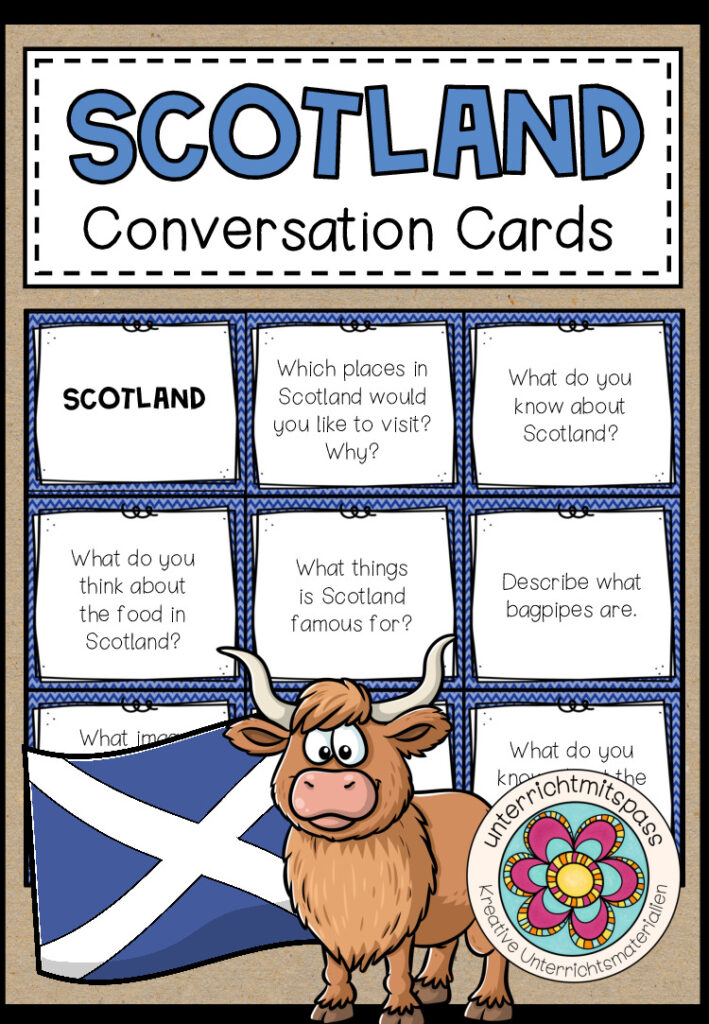 SCOTLAND – Conversation Cards