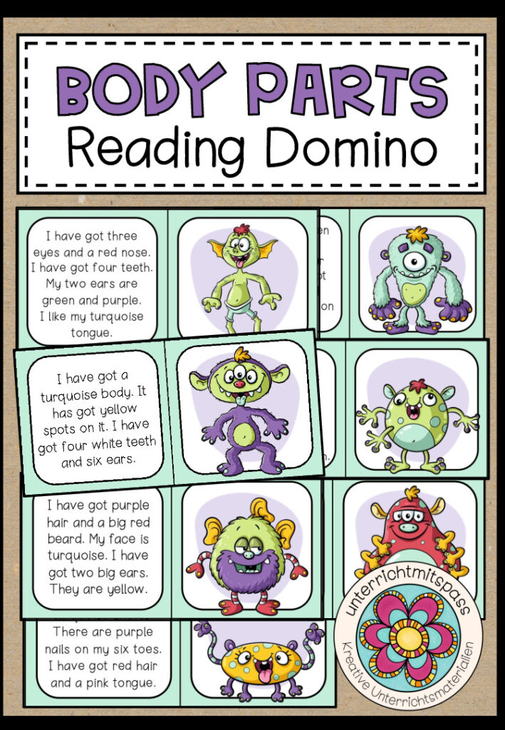BODY PARTS – Reading Domino