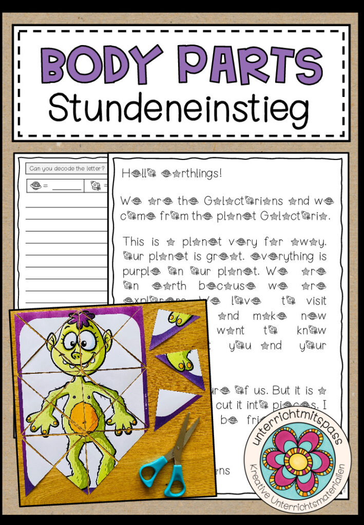 BODY PARTS – Stundeneinstieg