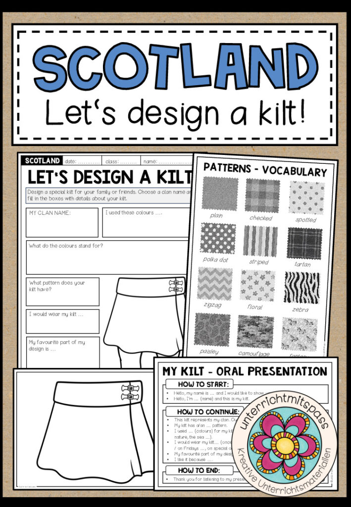 SCOTLAND – Design your kilt!