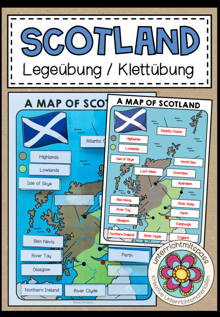 SCOTLAND – Map Work (Legeübung/Klettübung)