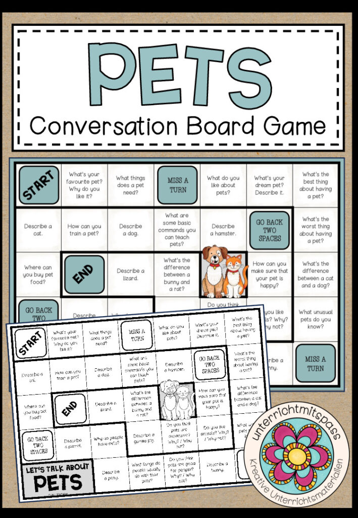 PETS – Conversation Board Game