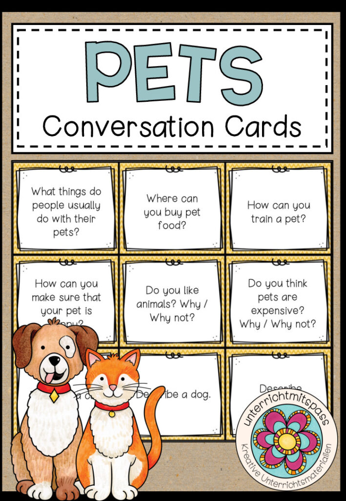 PETS – Conversation Cards