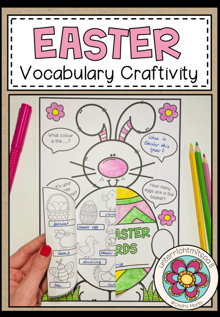 EASTER – Vocabulary Craftivity