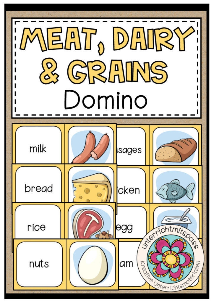 Dairy Products, Meat & Grains – Domino