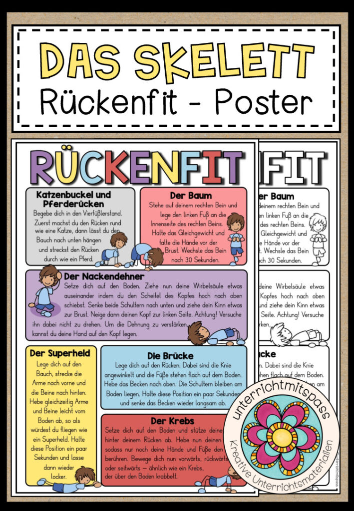 RÜCKENFIT – Poster