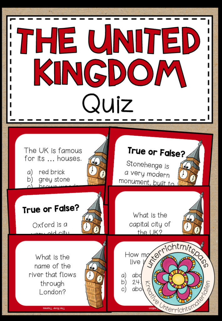 THE UNITED KINGDOM – Quiz