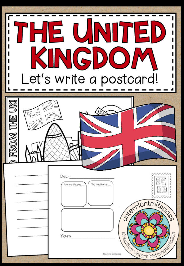 THE UNITED KINGDOM – Let’s write a postcard!