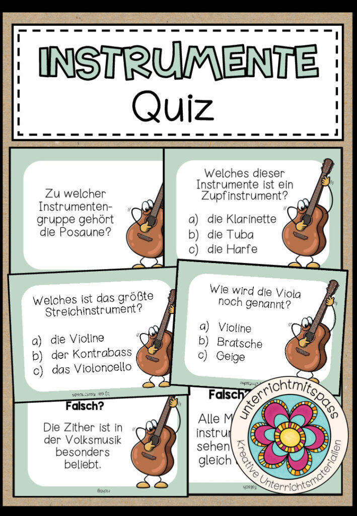 INSTRUMENTE – Quiz (Karten)