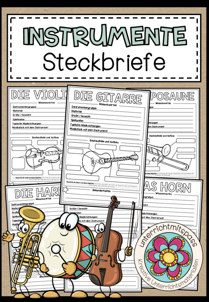 INSTRUMENTE – Steckbriefe (23 Instrumente)