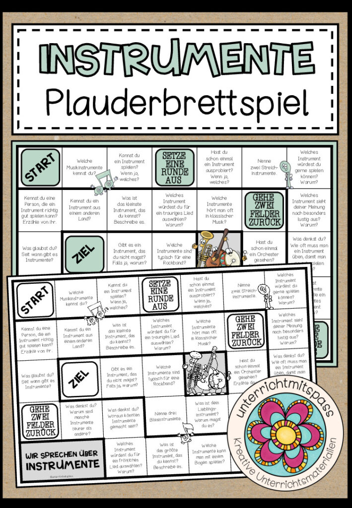 INSTRUMENTE – Plauderbrettspiel