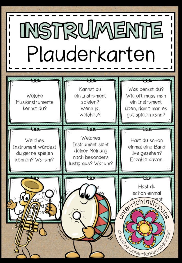 INSTRUMENTE – Plauderkarten