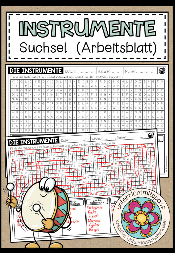 INSTRUMENTE – Suchsel (2-fach differenziert)