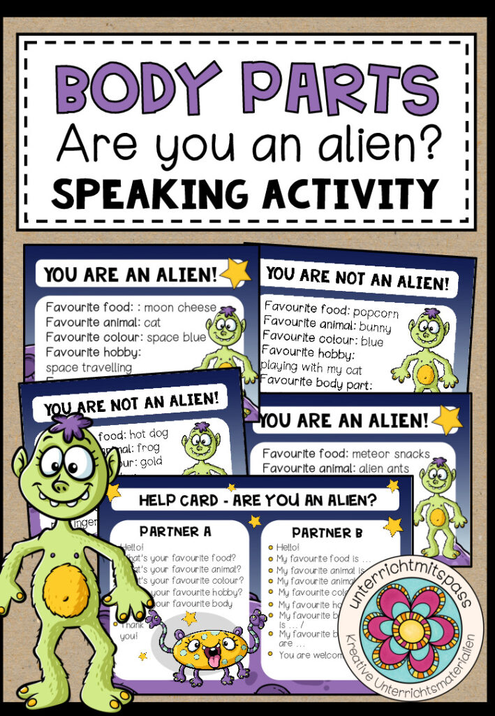 Are you an alien? – Speaking Activity