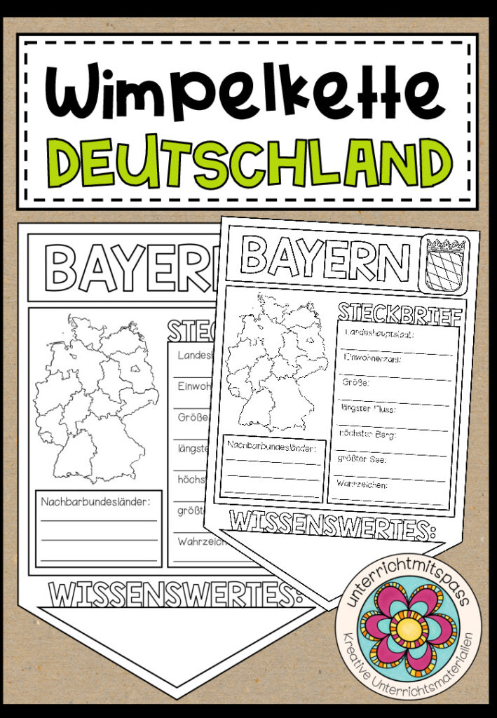 DEUTSCHLAND (Bundesländer) – Wimpel (Steckbriefe)
