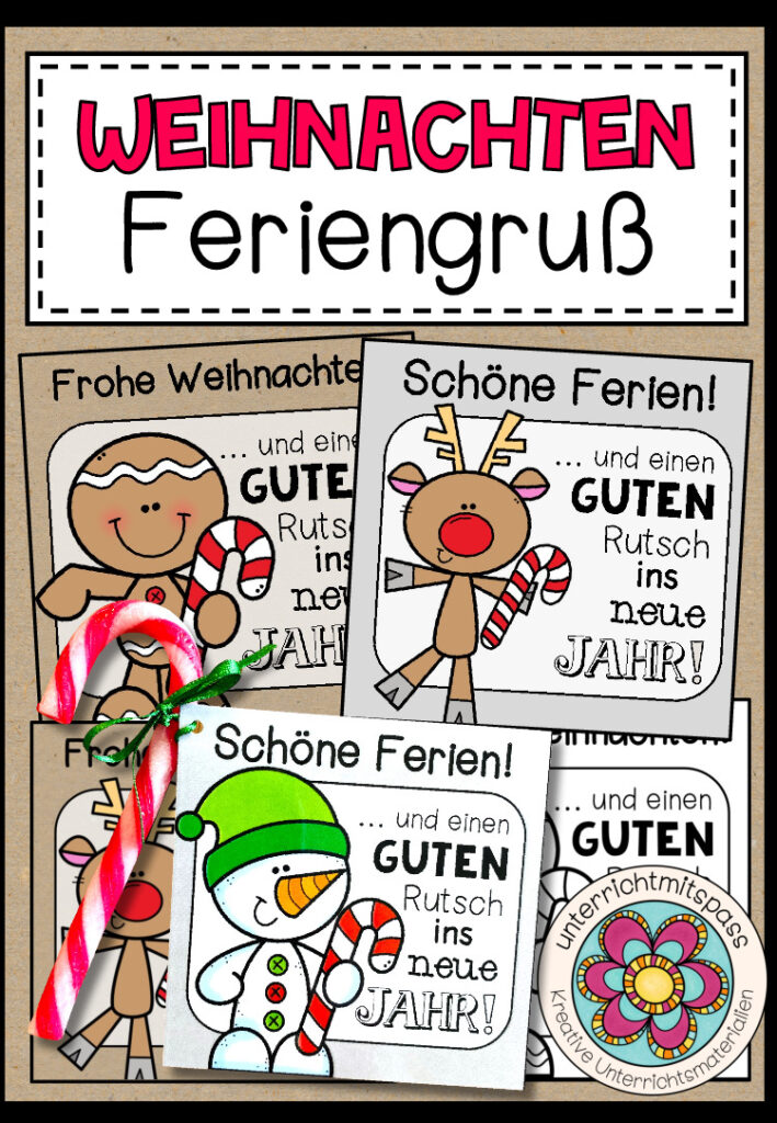 WEIHNACHTSGRUß / FERIENGRUß