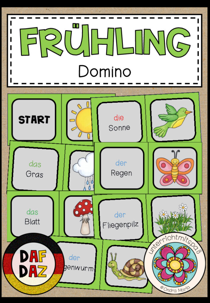 FRÜHLING – Domino (DAF/DAZ)